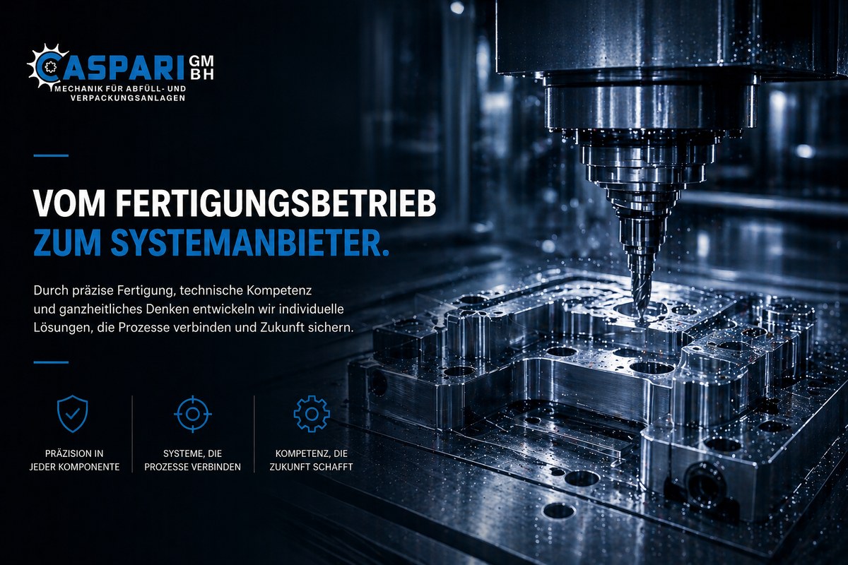 CNC-Fräsen und Drehen in der Fertigung – Caspari GmbH Hilden